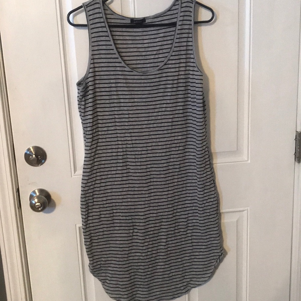 Striped Body con dress